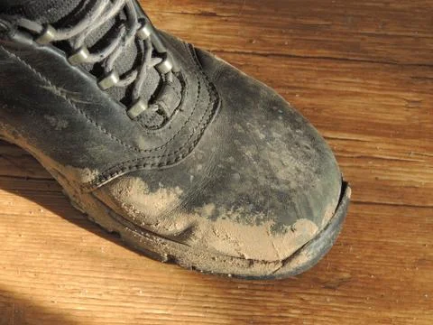 Dirty Boot Stock-Fotos