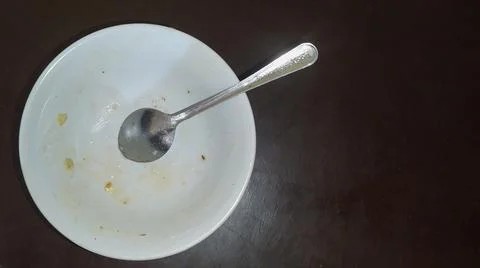 Dirty bowl Stock Photos