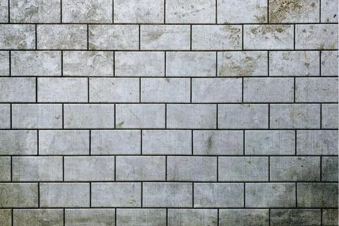 Dirty brick wall as background texture Stock Photos