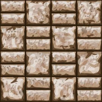 Dirty brick wall seamless pattern 스톡 일러스트