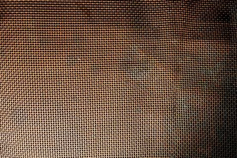 Dirty bronze wire Stock Photos