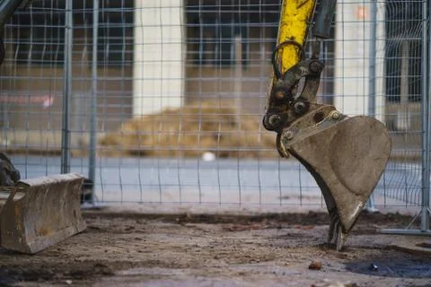 Dirty bucket elevators Foto stock