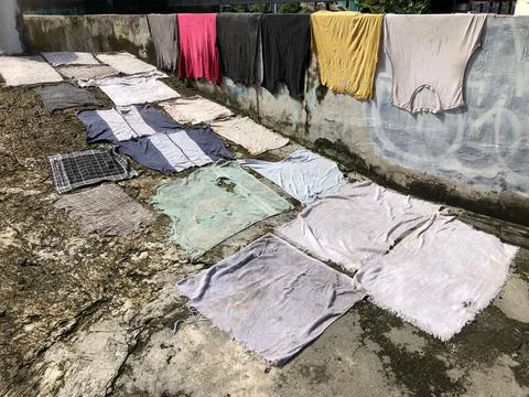 Dirty clothes Stock Photos