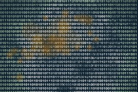 Dirty code. Illustrazione stock