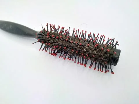 Dirty comb Foto stock