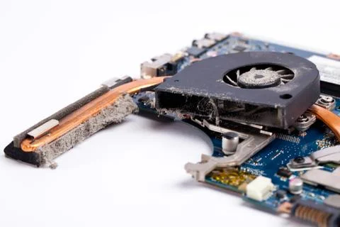 Dirty cooling system Stock Photos