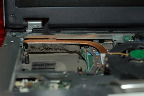 Dirty CPU cooler Stock Photos