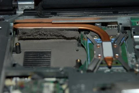 Dirty CPU cooler Stock Photos