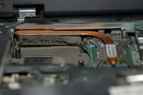 Dirty CPU cooler Stock Photos