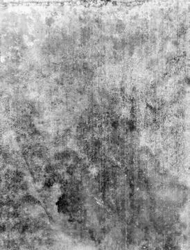 Dirty damaged texture pattern of old paper with black spots Stock Photos