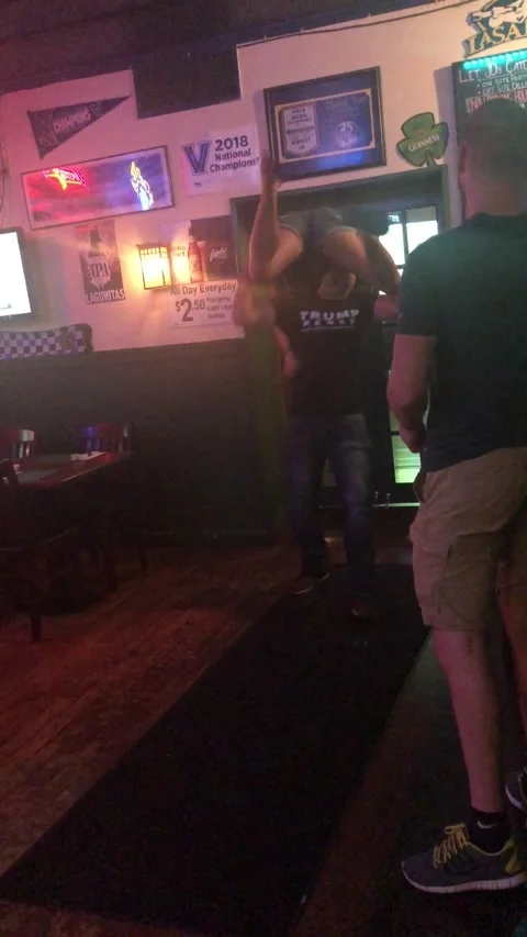 Dirty Dancing Lift Fail, Upper Darby, PA, United States - 07 Oct 2018 Stock Footage 205241672