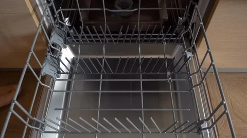 Dirty dishes in the kitchen Video stock 99282054