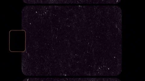 Dirty Grunge in Classic Square Super 8mm Film frame Stock Footage 249569932
