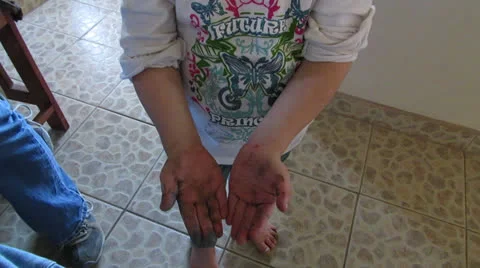 Dirty hands Видео 23568730