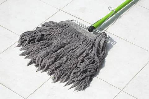 Dirty mop Stock Photos