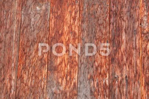 Dirty old wooden red. Stock Photos