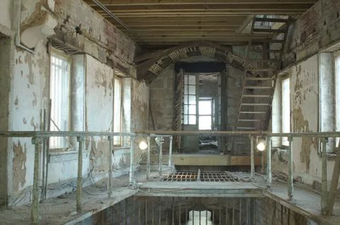 Dirty prison Stock Photos