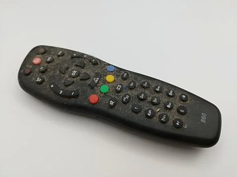 Dirty remote control Stock Photos