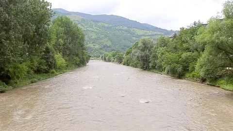 Dirty river Video stock 80002962