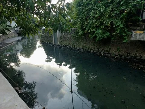 Dirty River Foto stock