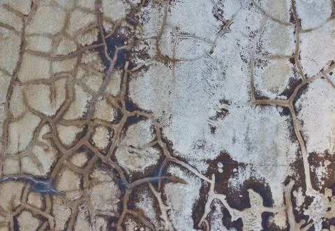 Dirty rusty old wall for background Foto stock