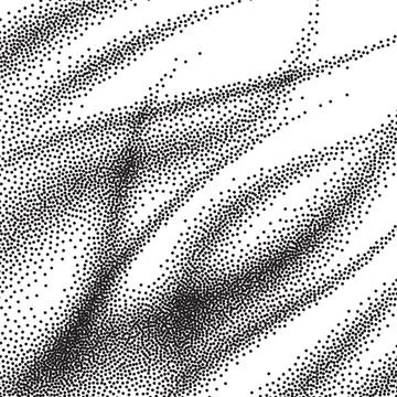 Dirty sand decay pattern with dot noise effect Illustrazione stock