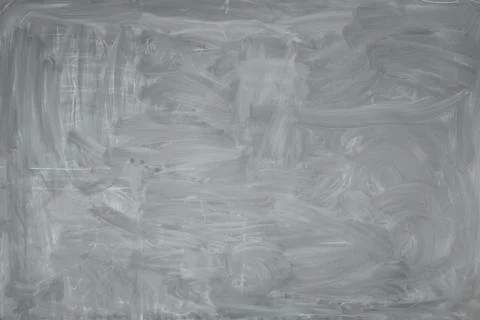 Dirty school board. Grey background. Stock Photos