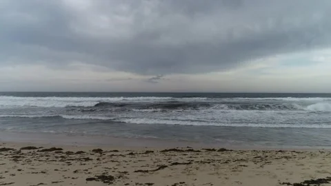 Dirty sea waves 動画素材 163226486