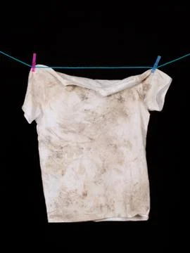 Dirty shirt Stock Photos
