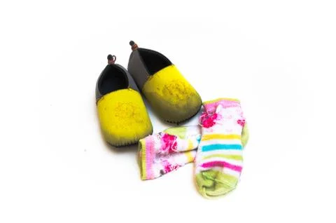 Dirty shoes Stock Photos