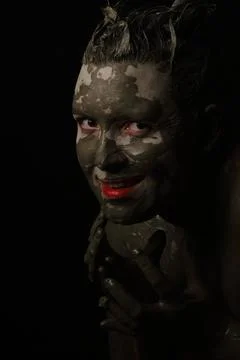 Dirty smeared make up Photos