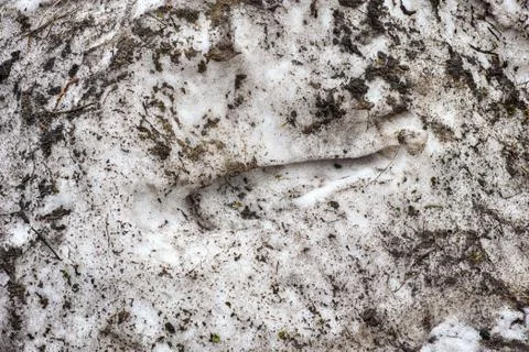 Dirty snow background Stock Photos
