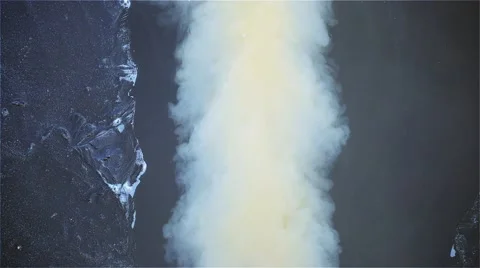 Dirty Stream Stock Footage 47855512