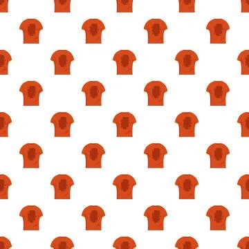 Dirty t shirts textile pattern showing stains and laundry concept Stock Illustration