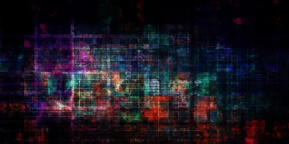 Dirty Tech Texture Background For Website Design Stock Photos