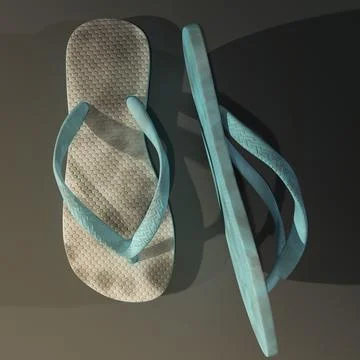 3D Model: Dirty Traditional Sandals #90608351 | Pond5