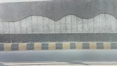 Dirty traffic making rush on roads in Lahore Pakistan on March 18, 2024 Stock Footage 269168203