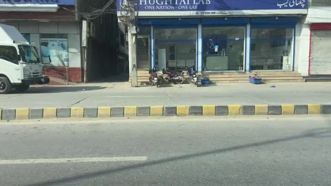 Dirty traffic making rush on roads in Lahore Pakistan on March 18, 2024 Video stock 269170867