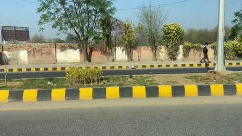 Dirty traffic making rush on roads in Lahore Pakistan on March 18, 2024 Video stock 269173039