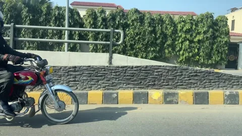 Dirty traffic making rush on roads in Lahore Pakistan on March 18, 2024 Stock-Footage 269181599