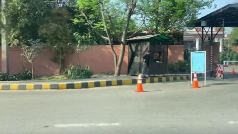 Dirty traffic making rush on roads in Lahore Pakistan on March 18, 2024 Stock Footage 269214342