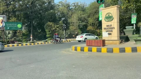 Dirty traffic making rush on roads in Lahore Pakistan on March 18, 2024 Stock-Footage 269216832