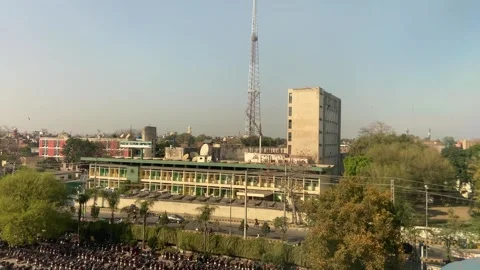 Dirty traffic making rush on roads in Lahore Pakistan on March 18, 2024 Stock-Footage 269224135