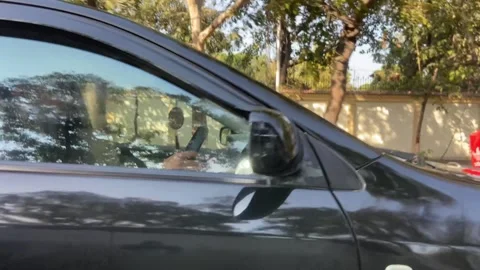 Dirty traffic making rush on roads in Lahore Pakistan on March 18, 2024 Stock Footage 269253036