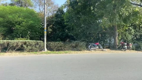 Dirty traffic making rush on roads in Lahore Pakistan on March 18, 2024 Stock Footage 269264912
