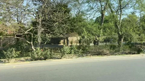 Dirty traffic making rush on roads in Lahore Pakistan on March 18, 2024 Stock Footage 269264916