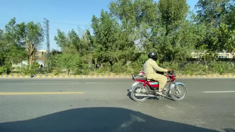 Dirty traffic making rush on roads in Lahore Pakistan on March 18, 2024 Stock-Footage 269830620