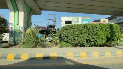 Dirty traffic making rush on roads in Lahore Pakistan on March 18, 2024 Stock-Footage 269832023
