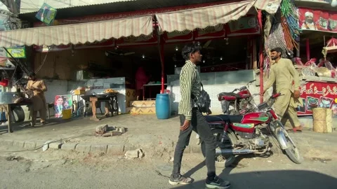 Dirty traffic making rush on roads in Lahore Pakistan on March 18, 2024 Stock-Footage 269833229