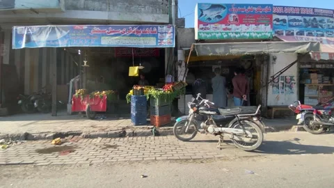 Dirty traffic making rush on roads in Lahore Pakistan on March 18, 2024 Stock-Footage 269833875